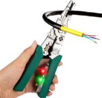 1PC Wire Stripper Tool Multifunctional Wire Stripping Pliers With Voltage Test Function And Nonslip Handle For Electrical - Image 2