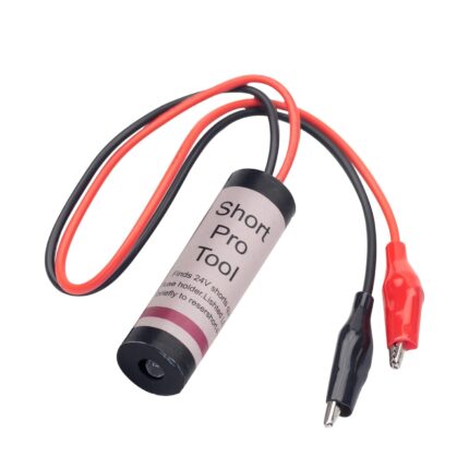 Short Pro Tool Finder HVAC Tools with 12 Inch Lead and Alligator Clip, Locate Shorts in 24 VAC Circuits Quick Short Detection Circuit Breaker Finder Tool