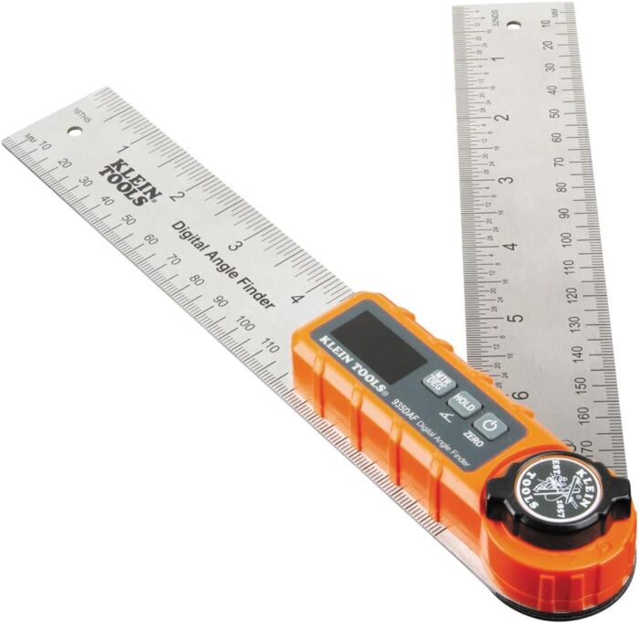 Klein Tools 935DAF Digital Angle Finder, Precision Measurements, Miter Saw Protractor Angle Calculation and Portable Design - Image 14