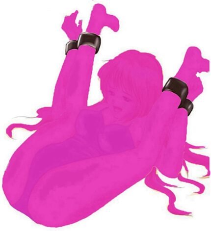 Bed Straps for Couples Bondaged Restraints Sex Handcuffs Sex Ties for Ankles and Wrists Sex Resistance Bands Queen Size Bed Sex Bonds for Women Restraints Bed Chains with Cuffs BDSM Sweater