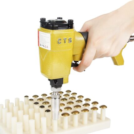 CTS 1170 Pneumatic Upholstery Decorative Tack Nail Gun, 7/16″ (11.7mm) Head Diameter Air Finish Deco Nailer for Furniture, Home Decor (7/16-Inch Deco Nailer (11.70mm))