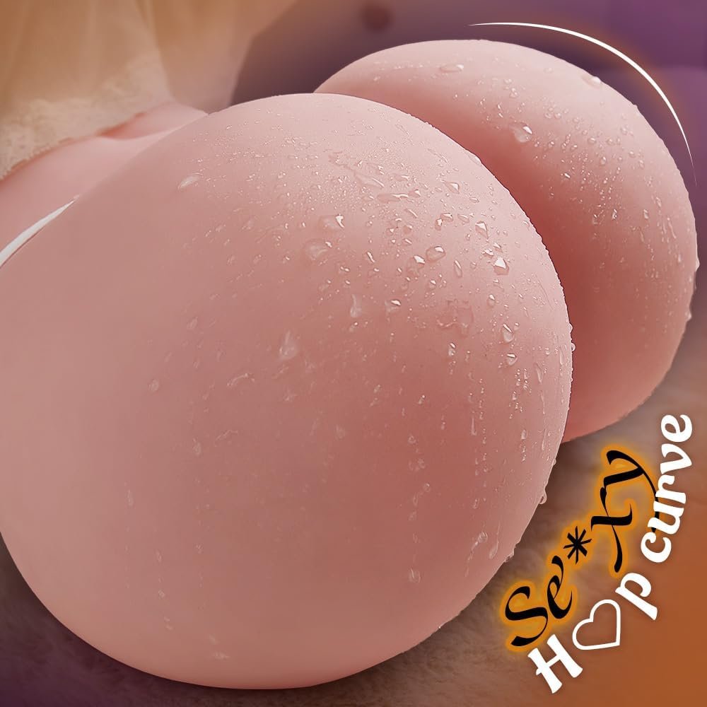 11LB Realistic Male Masturbator Sex Toys with Virgin Vagina and Anal, Life-Sized Pussy Ass Masturbator Sex Doll for Men Masturbation, Realistic Stroker with 2 Hole for Man Orgasm (Flesh)