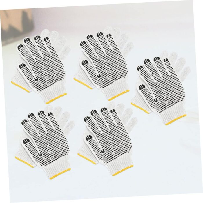 ARTIBETTER 5pairs Scald Insulation Gloves Heatproof Gloves Men Women Thermal Touch Skidproof Garden Home Decorative Safety Protection Random Color - Image 7