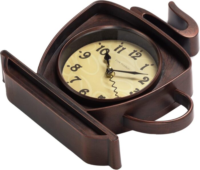 Coffee Cappuccino Cup 12.5 Inch Quality Quartz Battery Operated 3-D Easy to Read Home/Office/Kitchen/Classroom/School Clock Classic Movement - Image 4