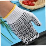 5pairs -scald Thermal Insulation Gloves Work Gloves for Home and Garden Use Skidproof and Wearproof Design Random Colors - Image 9