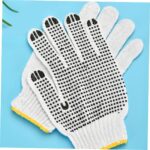 5pairs -scald Thermal Insulation Gloves Work Gloves for Home and Garden Use Skidproof and Wearproof Design Random Colors - Image 4