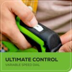 Greenworks 40V Leaf Blower/Sweeper, 150 MPH, Lightweight, Quiet, with 2.0 Ah Battery and Charger, Perfect for Residential Lawn Care, Leaf Blowing Debris, Dust, Light Snow, and More - Image 6