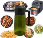 Kitchen Maiden 2 in 1 Oil Dispenser,2 in 1 Oil Dispenser and Oil Sprayer,Oil Dispenser Bottle Spray and Pour,for Kitchen Air Fryer, Frying, BBQ（1Pcs） - Image 6