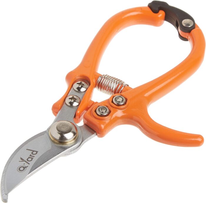 2 - pack Q-yard Pruning Shear, Mini- Extra Sharp Garden Hand Pruners, Easier Cutting, Comfortable Ergonomic, Less Effort - Gardening Scissors for Men & Women - Image 5