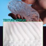 Male Masturbator Penis Pump Adult Sex Toys for Men, Transparent Penis Sleeve Pocket Pussy Stroker Masturbators Cup with 3D Realistic Texture, Manual Sucker Masturbation Penis Extender Male Sex Toy - Image 5