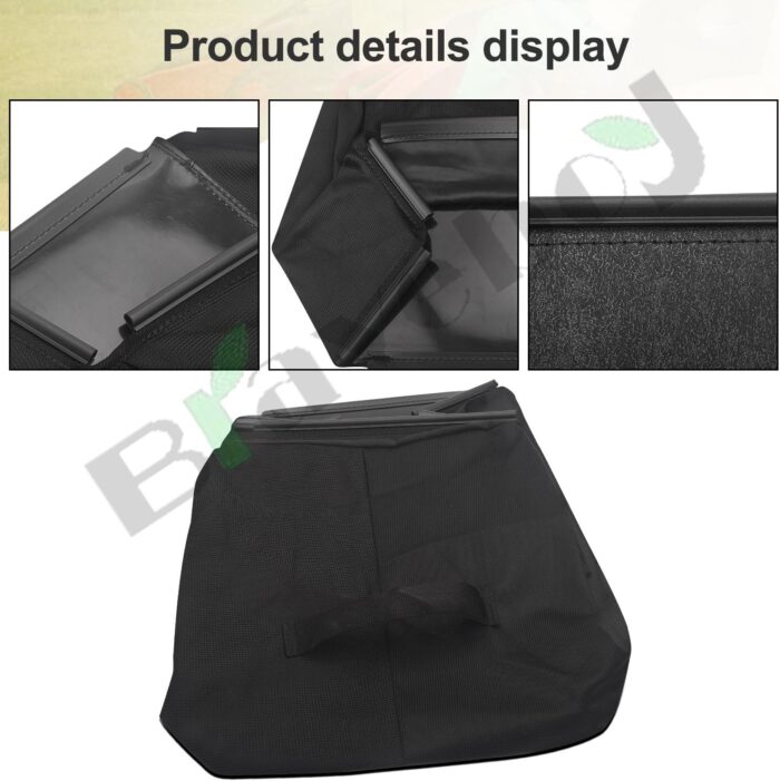 964-04007A 664-04007 Grass Bag Compatible with MTD Troy-Bilt 21" Lawn Mower Grass Collection Bag for 664-04011 664-04027 664-04034 & More - (No Frames) - Image 4