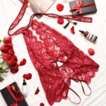 Ababoon Women One Piece Lingerie Lace Sexy Baby Dolls Teddy Sleepwear - Image 4