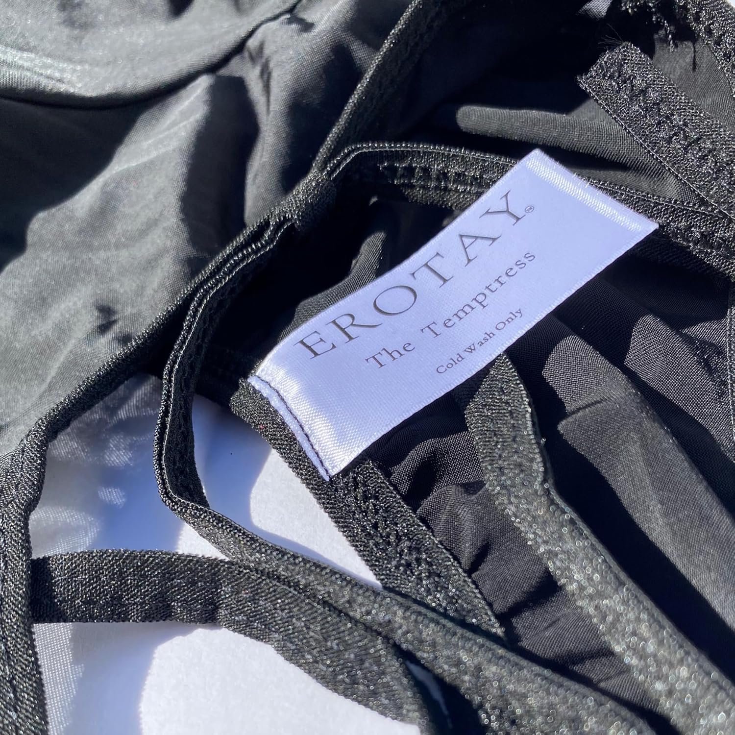 The Temptress Lingerie One Piece Sexy Bodysuit Exotic Set w/Thong Women’s Teddy Lounge Outfit Petite Woman’s Lingerie