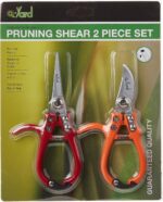 2 - pack Q-yard Pruning Shear, Mini- Extra Sharp Garden Hand Pruners, Easier Cutting, Comfortable Ergonomic, Less Effort - Gardening Scissors for Men & Women - Image 2