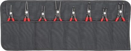 KNIPEX – 00 19 58 V02 Tools – 8 Piece Precision Circlip Pliers Set (001958V02)