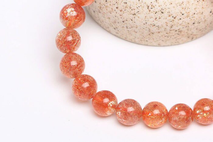 Golden Strawberry Quartz Bracelet - Image 2