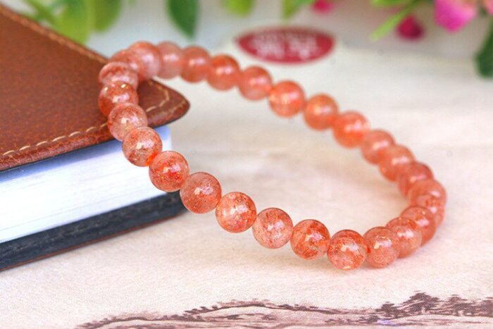 Golden Strawberry Quartz Bracelet - Image 6