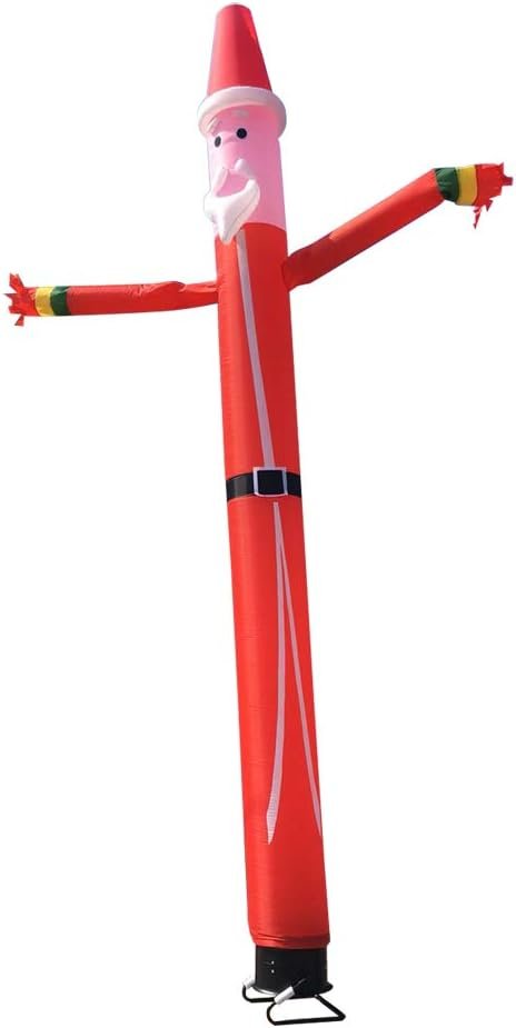 Inflatable Tube Man Blow Up Sky Puppet Dancer 20ft (no Blower) Funny Wacky Santa Claus for Christmas Business Outdoor Advertisement Yard Decorations