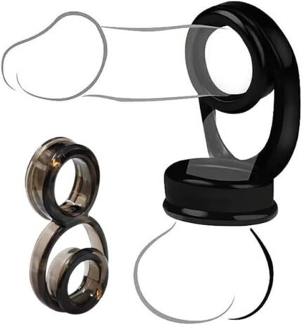 Cock Ring Sex Toy, Penis Ring Cock Sleeve Penis Stretcher Adult Toys, Cockring Juguetes Sexuales Erection Enhancing Male Sex Toys, Adult Sex Toys for Men or Couple