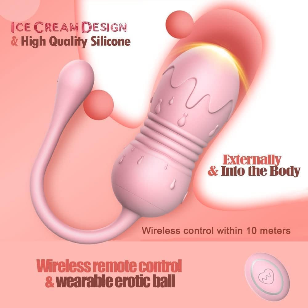 8 Modes Remote Control Mini Adult Tools for Women Remote Long Distance Toys for Women Today Small Silent Portable Wireless Travel Gifts for Womens