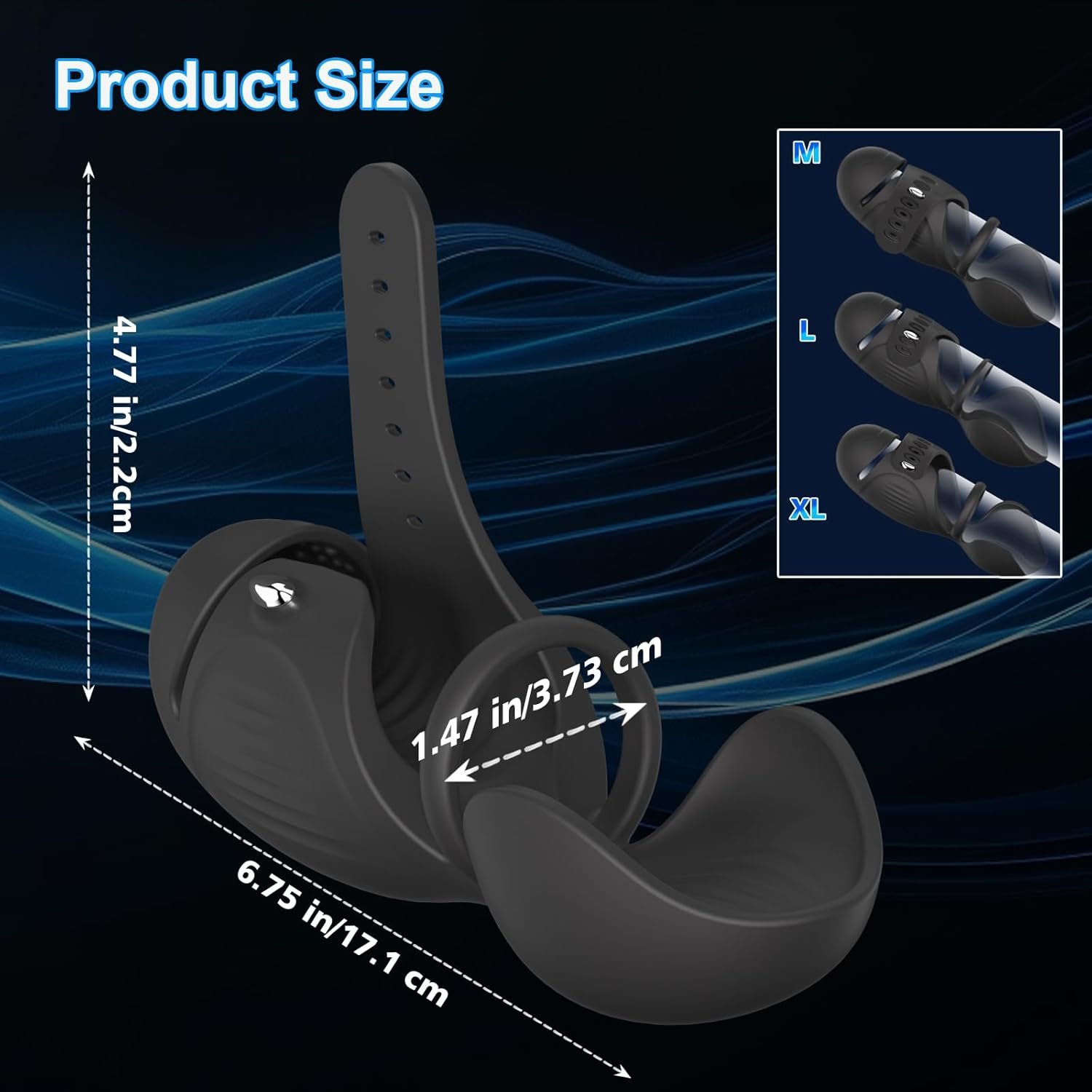 Adjustable Male Masturbator Penis Vibrator Trainer, Adult Sex Toys for Men,4 in 1 Vibrating APP Controlled Mens Sex Toy Stroker with Cock Ring,MHYNNR Hands Free Testicle Masturbators Vibrators for Men