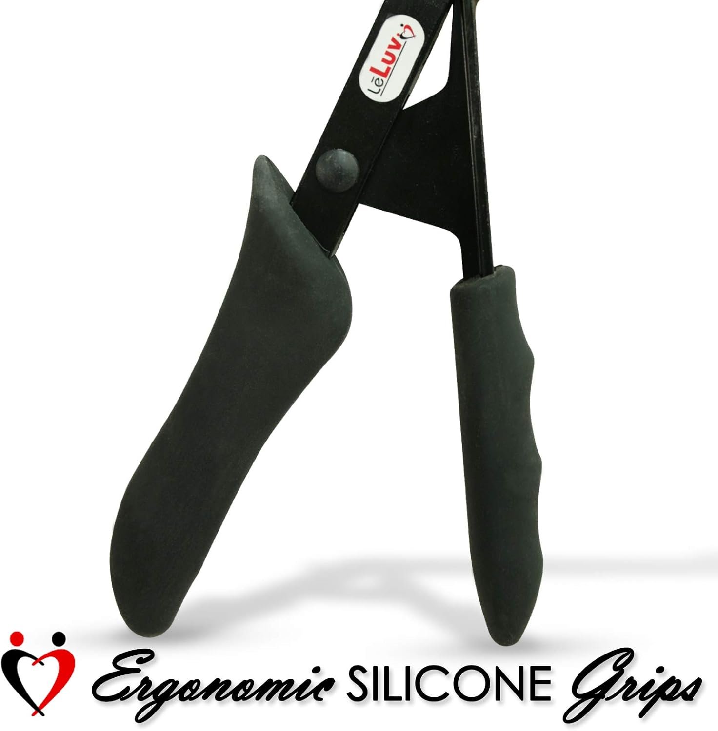 LeLuv Ultima Penis Pump Kit, Brass w/Premium Black Silicone Grips and Hose + Protected Gauge – Bundle with TPR Seal, 4 Constriction Rings – 9″ x 1.75″ Round-Flange Cylinder