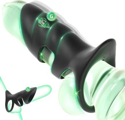 Vibrating Cock Ring Couples Adult Sex Toys for Men, 10 Vibrations Vibrating Penis Sleeve Cock Ring Vibrator Penis Extender Male Sex Toy for Penis G Spot Stimulation, Sex Game Adult Toys for Pleasure