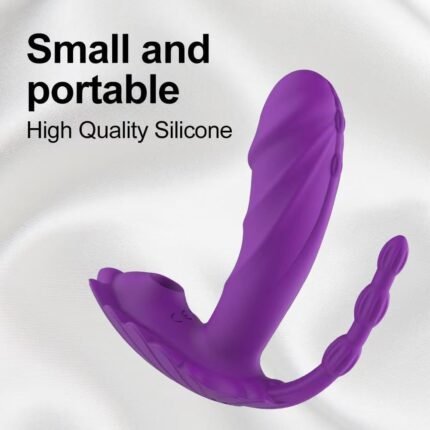 Sex Toys – Vibrator Dildo and Anal Plug 3 in 1, App and Remote Control Vibrator with, Butterfly Wearable Panty Vibrators and G Spot Vibrator, Adult Sex Toys & Games for Women