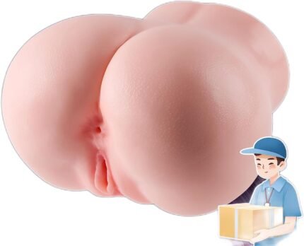 Pocket Pussy for Men – Men’s Sex Toys Male Masturbators Realistic Adult Toys Sex Doll Stroker 3D Lifelike Soft Butt with Vagina Anal Sex Pleasure Skin Color Adult Toy (M)