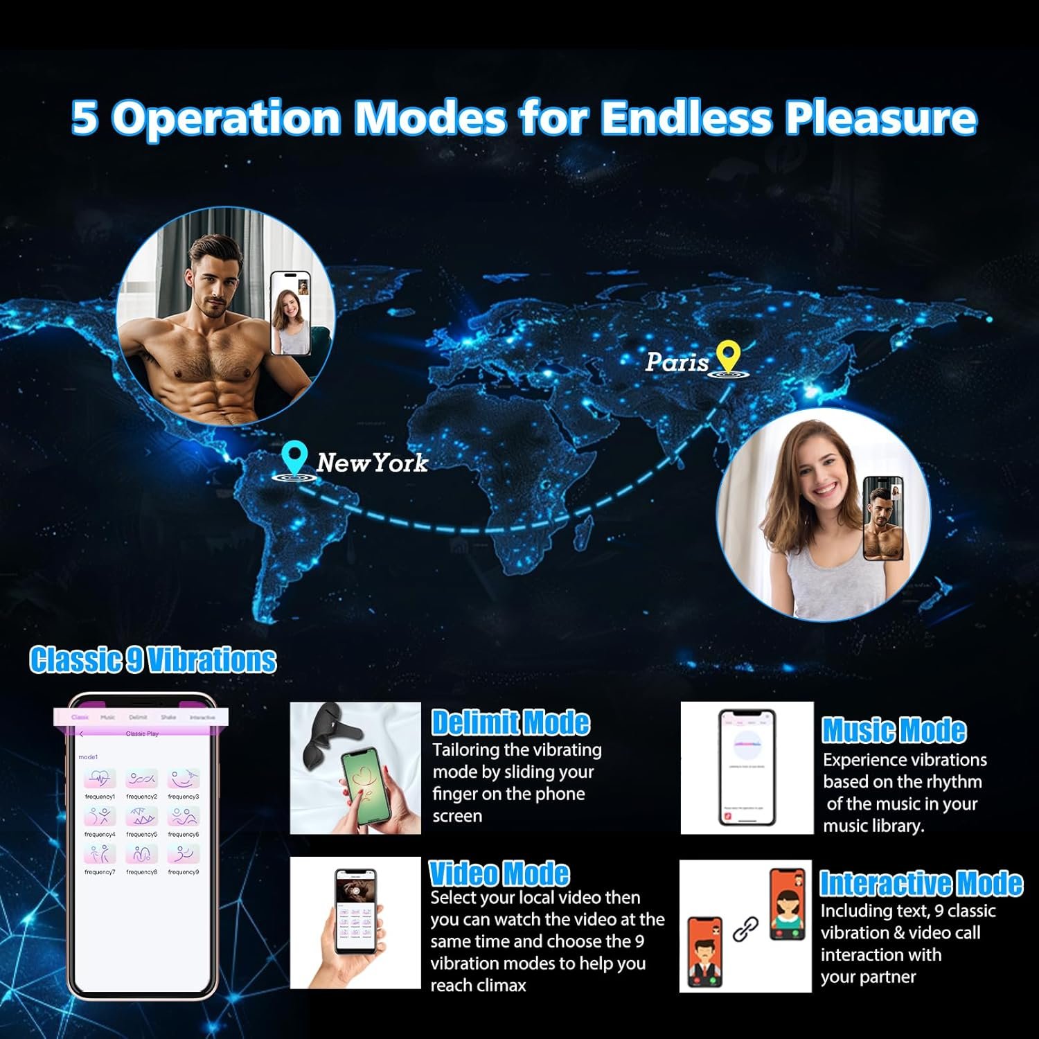 Adjustable Male Masturbator Penis Vibrator Trainer, Adult Sex Toys for Men,4 in 1 Vibrating APP Controlled Mens Sex Toy Stroker with Cock Ring,MHYNNR Hands Free Testicle Masturbators Vibrators for Men