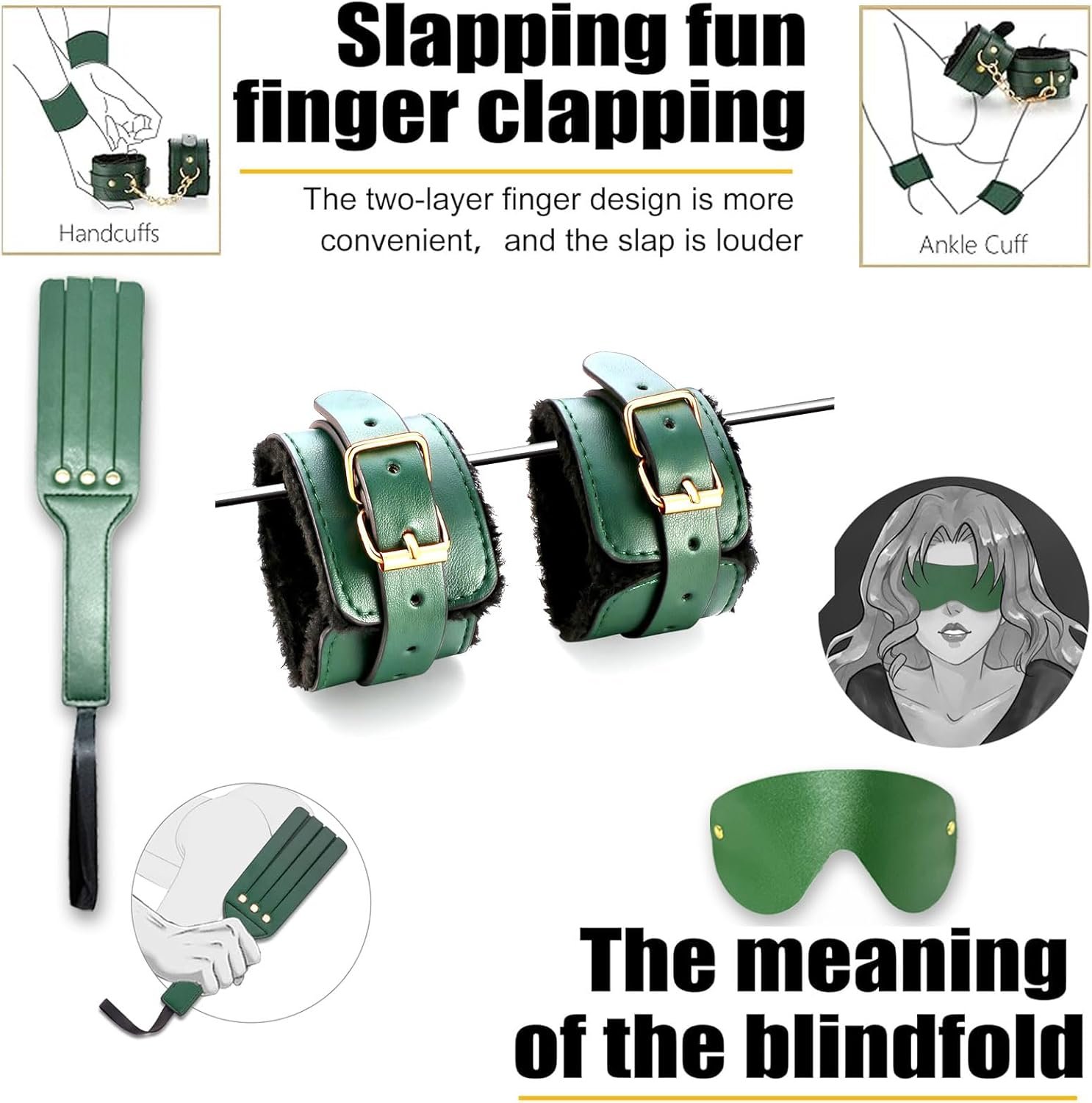 Sex Toys BDSM Restraints Anal Plug Toys, 35Pcs Kit Bondage Gear and Accessories, Sex Toy Set Sex Kits Sexual Pleasure Tools for Women and Men