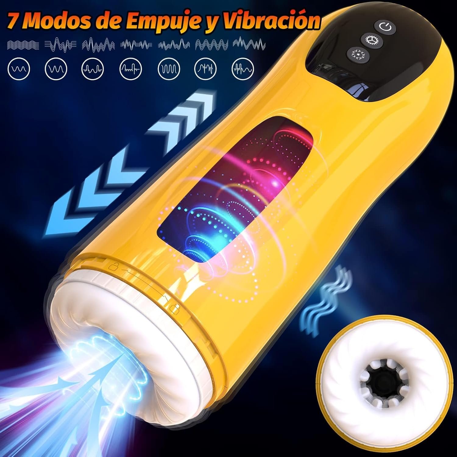Automatic Male Masturbator with 14 Modes – Intelligent Heating, IPX7 Waterproof, Oral Sex Simulator​