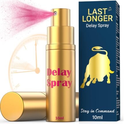 Desensitizing Delay Sprayer for Long Last Men, Fast-Acting & Travel-Size Delay Spray, Duration Sprays Intimate Performance & Confidence Boost for Couples, Retardante para Caballeros, 0.34 FL oz