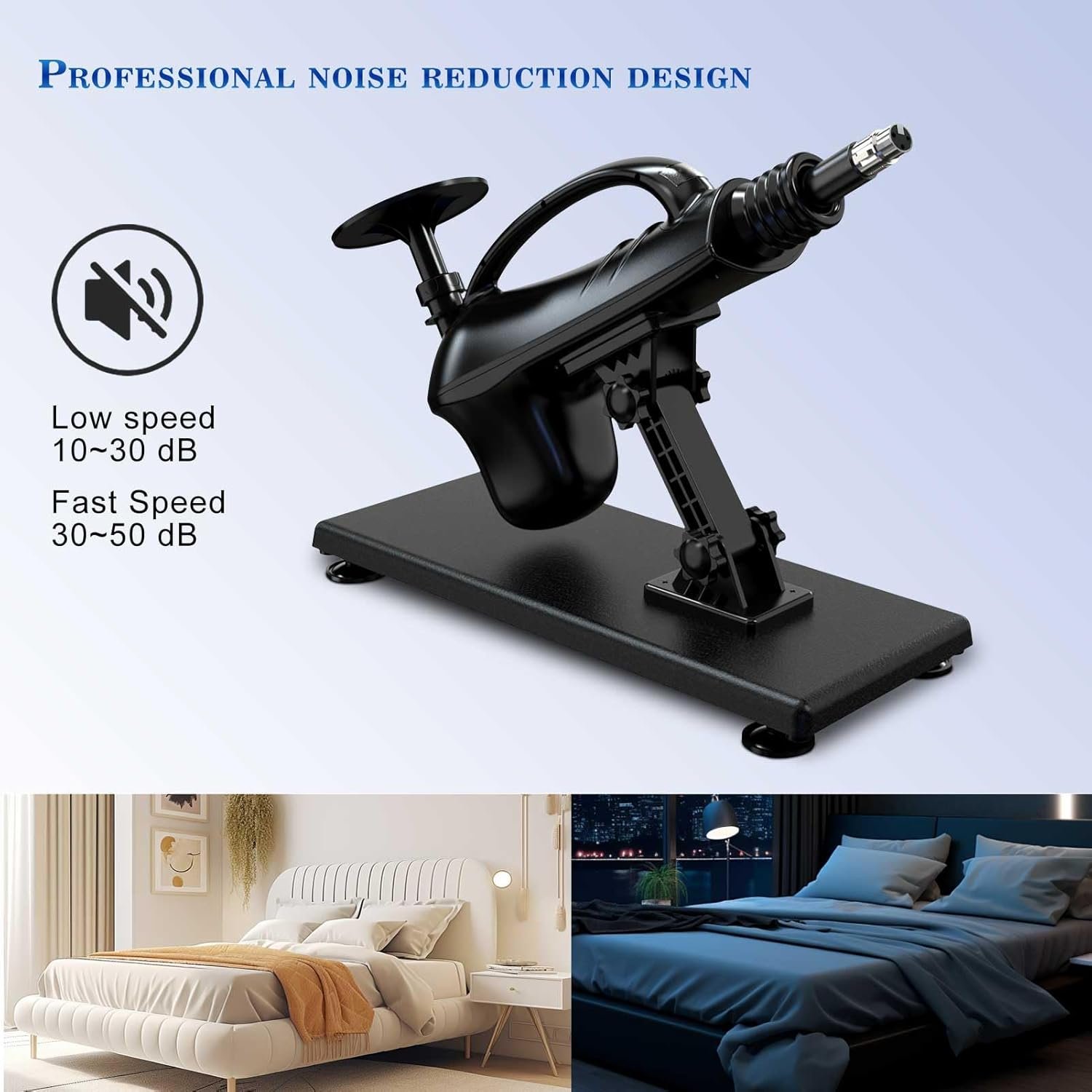 Sex Machine Thrusting Dildo Machine Sex Toys Suitable for Men, Women and Couples Adult Toys 3XLR Connector Anal Toys