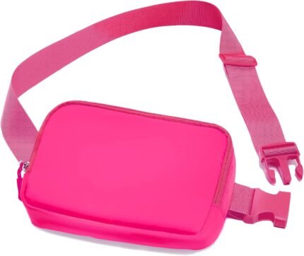 Amazerbst Belt Bag, Fanny Pack, Everywhere Belt Bag,40 Inch Adjustable Strap,for Women and Men,Waterproof